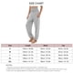 thumbnail image 2 of Pantalones sueltos para mujer, pantalones largos informales fruncidos de cintura alta con bolsillo lateral para uso diario, gris colorido XXL, 2 of 3