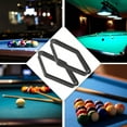 thumbnail image 5 of LEORX Pool Table Accessory 2Set Billiard Ball Storage Rack Diamond Shaped Plastic 11.40X7.86X1.18in, 5 of 8
