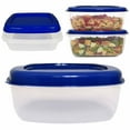 ATB Brand Top Kitchen 2Pc Big Reusable Food Container, 5L Sealable