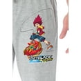 thumbnail image 3 of Beyblade Burst Rise Adult Hyuga Asahi Character Loungewear Sleep Pajama Pants, 3 of 5