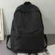 thumbnail image 1 of Mochila de lona para campus para adolescentes, bolsillo antirrobo con cremallera (negro), 1 of 8