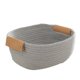 thumbnail image 2 of Canasta de cuerda de , canasta de manta de almacenamiento tejida para sala de Canasta de lavandería para almohadas Juguetes Canasta de Gris S BLESIY Cesta tejida cuerda, 2 of 7