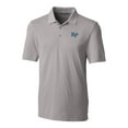 thumbnail image 2 of Men's Cutter & Buck Gray MTSU Blue Raiders Big & Tall Forge Stretch Polo, 2 of 3