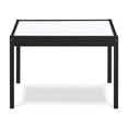 thumbnail image 3 of 3-Piece Kids Table & Chair Set - Black Dry Erase Table with 2 Chairs, Wooden Art & Activity Set Five, 3 of 5