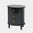thumbnail image 5 of Resenkos Nightstand Small Side Table,Functional Retro Brown Side Table, Sturdy & Elegant, Ideal for Small Spaces & Kids' Rooms, Black, 5 of 6