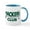 White/Blue Inside, variant on CafePress - Hackers Club Logo Mug - 11 oz Ceramic Mug - Novelty Coffee Tea Cup