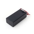 thumbnail image 1 of 9V Volt PP3 Battery Holder Box DC Case w/ Wire Lead ON/OFF Switch Cover Durable, 1 of 7
