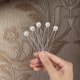 thumbnail image 4 of 20 horquillas de perlas para el pelo, horquillas para novia, horquillas para boda, horquillas de flores para mujer, accesorios para el pelo de dama de honor para boda, para mujeres y niñas, bodas,, 4 of 7