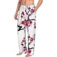 thumbnail image 2 of Bingfone Cherry Blossoms Mens All Over Print Sleep Pajama Pants-X-Large, 2 of 9