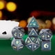 thumbnail image 1 of Dados poliédricos Favores de Juegos familiares Juegos de Dados RPG Accesorios para juegos Accesorios irregulares 7 piezas Dados Macarena dados poliédricos, 1 of 8