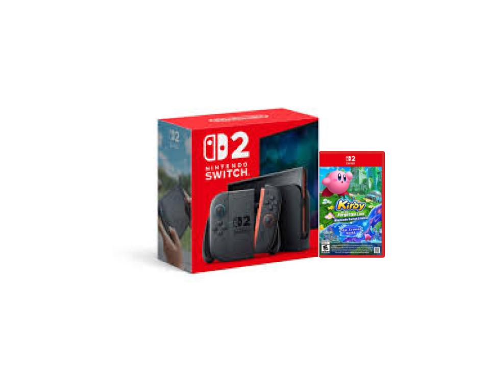 Nintendo Switch 2 System + Kirby and the Forgotten Land (Switch 2 Edition) Bundle
