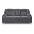 thumbnail image 4 of Signature Design by Ashley Free Wake Gray Power Reclining Sofa, 4 of 9