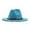 BU2, variant on Fashionable Wide Brim Fedora Dress Hat for Women and Men Classic Sun Hats Baseball Cap Style White M