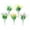 As Shown, variant on REACHISE Artificial Plastic Flower Stem Picks Spray (5pcs)