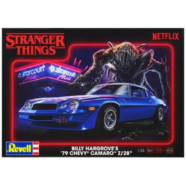 Billy Hargrove’s 1979 Chevrolet Camaro Z/28 "Stranger Things" (2016-Current) TV (Level 4) 1/24 Plastic Model Kit by Revell