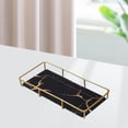 thumbnail image 4 of facefd Storage Rack Multi-layer Storage Box Perfume Jewellery Container Basket S Single Layer Black, 4 of 8