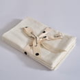 thumbnail image 6 of Fingercraft Cloth Napkins, 100% Linen Table Napkins, 20 in x 20 in, Set of 6, Grey, 6 of 9