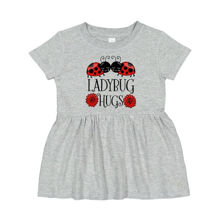 

Inktastic Ladybug Hugs Cute Pair of Ladybugs Girls Baby Dress
