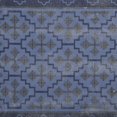 thumbnail image 2 of SAMURAI HOME Handloom Rugs 6x4 Feet | Non-Slip Floor Carpet | Indian Dhurrie Cotton Block Printed Non Shedding Area Rugs for Living Room, Bedroom, Hall, Office (Light Grey & Blue), 2 of 7