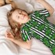 thumbnail image 5 of Fotbe Palm Greenery Pijama Estampada de 2 Piezas para Niños – Ropa de Dormir de Manga Corta Cómoda para Niños y Niñas, Camiseta y Shorts de Algodón-Small, 5 of 6