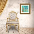 thumbnail image 3 of DeRice, Julie 12x12 Gold Ornate Wood Framed with Double Matting Museum Art Print Titled - Under Water is Where I Belong II, 3 of 4