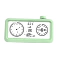 thumbnail image 2 of Temporizador visual del reloj despertador Reloj PRÁCTICO PRÁCTICO Portable Ligero Portable 3 Niveles Brillo con temperatura para la sala de estudio de Verde, 2 of 9