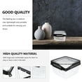 thumbnail image 3 of OULII Rectangular Plastic Reptile Terrariums Carrier 1Pcs, 3 of 8