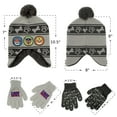 thumbnail image 3 of Nickelodeon Boys Paw Patrol Winter Hat, 2 Pair Gloves or Mittens (Toddler/Little Boys), 3 of 5