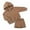Brown, variant on AherBiu Baby Girl Outfits Long Sleeve Hoodies Sweatshirts Elastic Waist Shorts with Pockets Toddler Sets