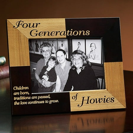 Personalized 3 Generations Frame