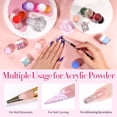 thumbnail image 3 of Set de extensiones de uñas Born Pretty en polvo acrílico de 24 colores, 3 of 9
