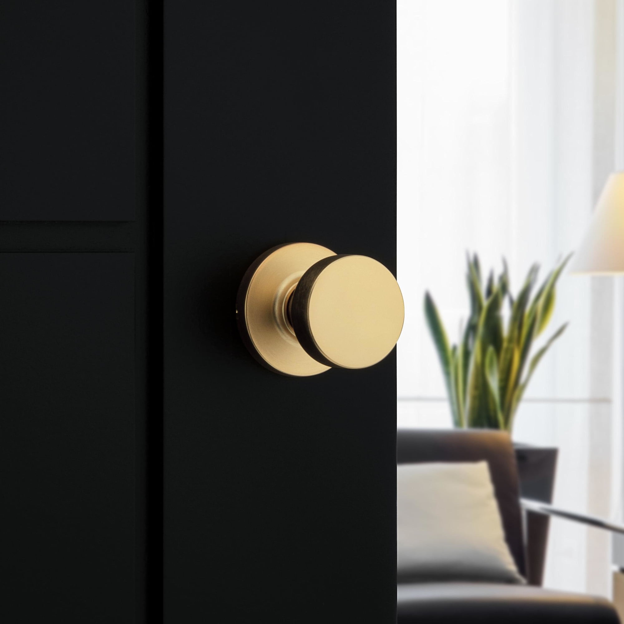 Kwikset 720PSKRDT-26D Pismo Passage Door Knob Set - Chrome