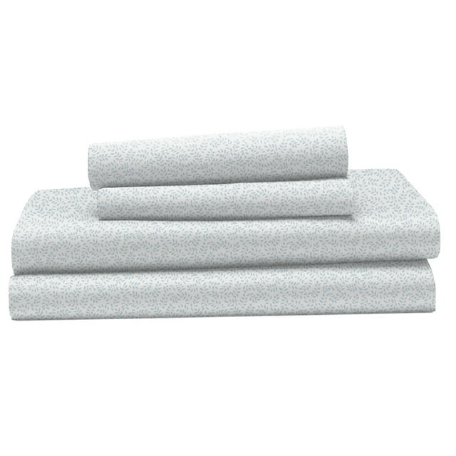 Ensemble de draps 100 % coton à contexture de 400 fils Hometrends, satin de coton