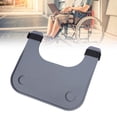 thumbnail image 4 of LAZIOEGR Portable Thickened Wheelchair Dining Tray – Easy‑to‑Detach, Foldable Desk for Elderly, Gray, 4 of 9
