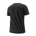 thumbnail image 5 of Men's Summer Solid Color Ice Silk Round Neck Quick Drying T-Shirt - Lightweight and Stylish, 5 of 5