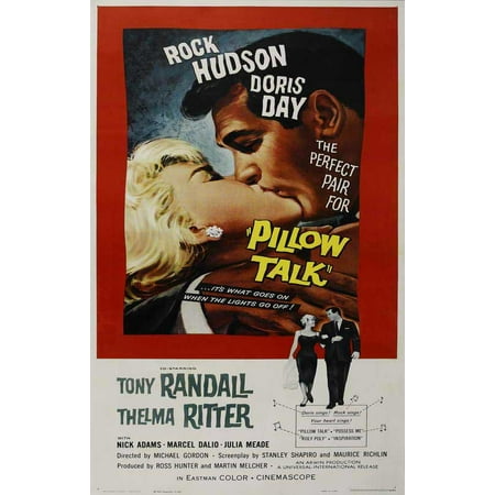 Pillow Talk Movie Poster Style C 11 X 17 1964 Walmart Com