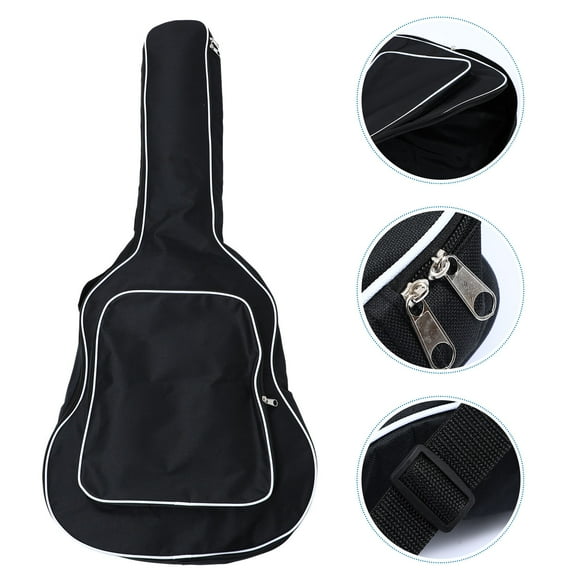 UPGRATOR Waterproof Guitar Pouch Acoustic For Guitar Transport In Black 1Set
