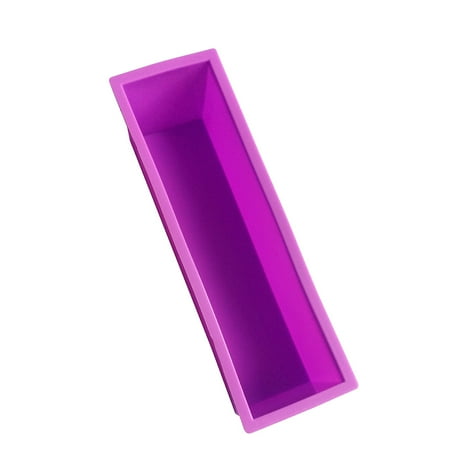

1PCS 1200g Soap Mold Silicone Cake Chocolate Bar Loaf Candle Food Mould Handmade Soap Making Tool black
