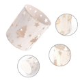 thumbnail image 4 of Cylindrical Candlestick Holder For Christmas Decorations 9x8cm Hollow Design 1Pack, 4 of 5