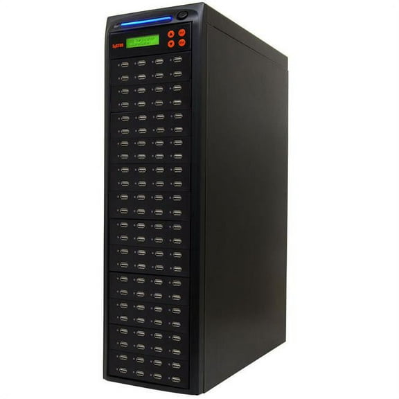 Systor  1 to 95 USB Duplicator & Sanitizer 2GB & Min Standalone Multiple Flash Memory Copier & Storage Drive Eraser, Speeds Up to 33MB & Sec