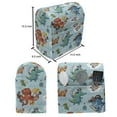 thumbnail image 4 of Pirates Stand Mixer Cover, Pirates Crocodile Octopus Shark Crab Seagulls Parrot Bottle of Rum Cartoon Style, Kitchen Appliance Organizer Bag Cover with Pockets, 5 Quarts, Multicolor, by Ambesonne, 4 of 4