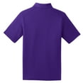 thumbnail image 5 of Yellow Rooster Men's Short Sleeve Dry Zone Raglan Male Polo Shirt Purple 3XL, 5 of 5