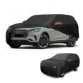 thumbnail image 1 of Funda para auto impermeable para todo clima, protección exterior contra el sol y la lluvia, con tiras reflectantes, negra para Lincoln Aviator, 1 of 5