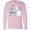 AD-Pink, variant on Inktastic Let It Snow Snowman Long Sleeve T-Shirt