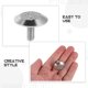 thumbnail image 3 of OUNONA 10Ud Tachas Táctiles De Inoxidable Para Senderos De Seguridad Para, 3 of 7