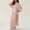 Pink, variant on SCSAlgin Robes for Women – Plush Fleece Long Bathrobe for Women with Shawl Collar, Soft Warm Womens Robe