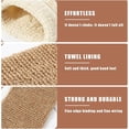 thumbnail image 4 of Guantes Exfoliantes Corporales De Lino Lavables Para Ducha. Exfoliante Para Exfoliación Corporal. Herramientas Para Hombres, Mujeres Y Niños., 4 of 9
