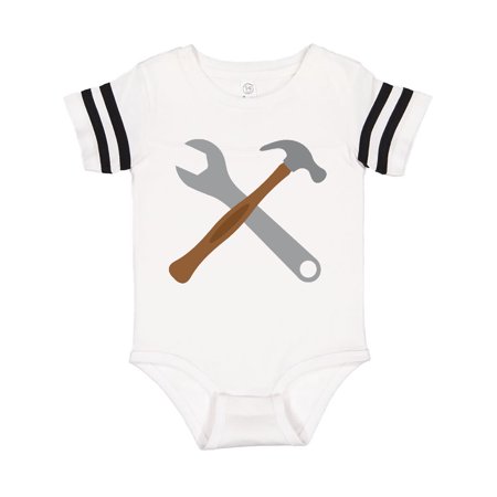 

Inktastic Future Carpenter Tools Hammer Wrench Gift Baby Boy Bodysuit