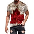 thumbnail image 3 of Men's Canada T Shirts Patriotic Canadian Flag Designs for Stylish Wear, 3 of 3