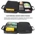 thumbnail image 3 of Board Game Carrying Case with Padded Shoulder Strap & Adjustable Storage Compartments by USA GEAR, 3 of 9